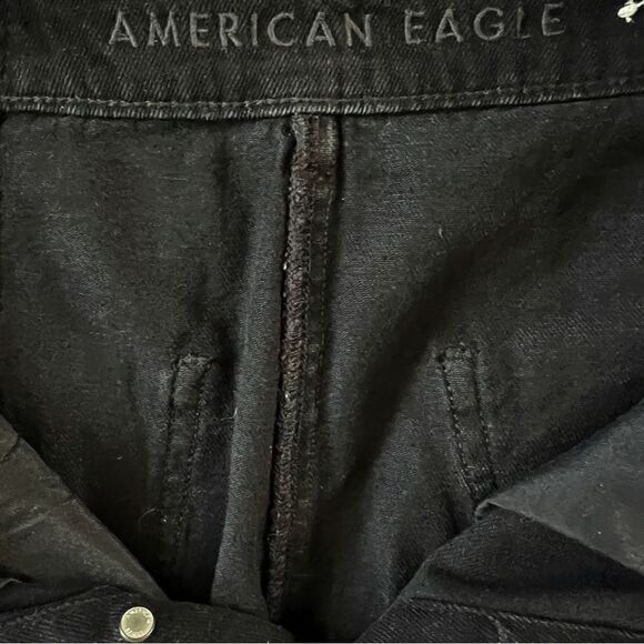 American Eagle button front denim mini skirt - Picture 2 of 5